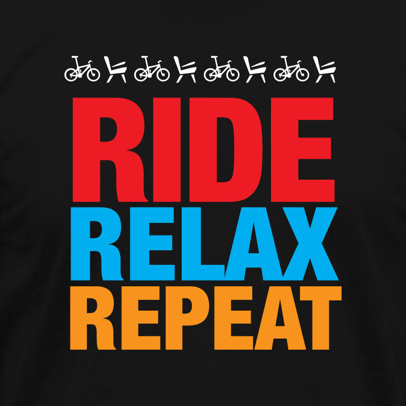 Ride. Relax. Repeat Tee