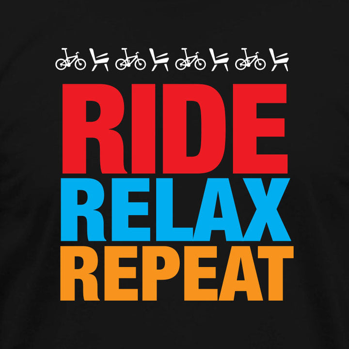 Women's Ride. Relax. Repeat Tee